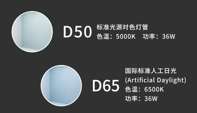 標準光源D50-D65